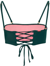 Load image into Gallery viewer, Hunter Green Bandeau Tube Top