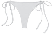 Load image into Gallery viewer, White Brazilian Thong Bottom