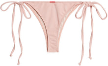 Load image into Gallery viewer, Blush Ribbed Brazilian Thong Bottom