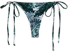 Load image into Gallery viewer, Tropical Palm Print Brazilian Thong Bottom