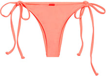 Load image into Gallery viewer, Salmon Brazilian Thong Bottom