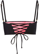 Load image into Gallery viewer, Black Bandeau Tube Top