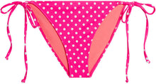Load image into Gallery viewer, Pink Polka Dot Full Coverage Scrunch Bottom