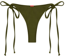 Load image into Gallery viewer, Olive Brazilian Thong Bottom
