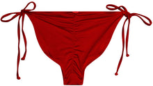 Load image into Gallery viewer, Red Full Coverage Scrunch Bottom