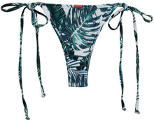 Load image into Gallery viewer, Tropical Palm Print Brazilian Thong Bottom