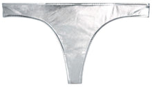 Load image into Gallery viewer, Silver Banded Brazilian Thong Bottom