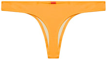 Load image into Gallery viewer, Neon Orange Banded Brazilian Thong Bottom