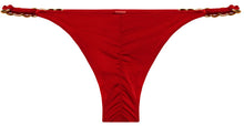 Load image into Gallery viewer, Red Micro Bikini On a Chain Bottom