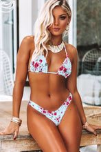 Load image into Gallery viewer, English Rose Banded Brazilian Thong Bottom