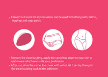 Load image into Gallery viewer, Natural Look Self-Adhesive Reusable Silicone Camel Toe Cover