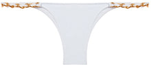 Load image into Gallery viewer, White Micro Bikini On a Chain Bottom