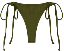 Load image into Gallery viewer, Olive Brazilian Thong Bottom