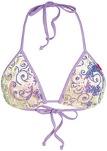 Load image into Gallery viewer, Ivory Jasmine Sequin Triangle Top