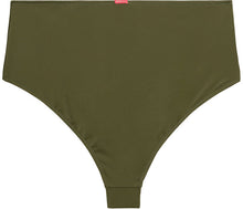 Load image into Gallery viewer, Olive High Waist Bikini Bottom