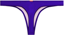 Load image into Gallery viewer, Royal Blue Banded Brazilian Thong Bottom