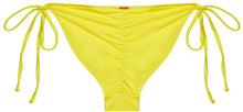 Load image into Gallery viewer, Neon Yellow Full Coverage Scrunch Bottom