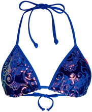 Load image into Gallery viewer, Royal Jasmine Sequin Triangle Top