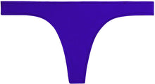 Load image into Gallery viewer, Royal Blue Banded Brazilian Thong Bottom