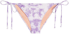 Load image into Gallery viewer, Purple Tie Dye Full Coverage Scrunch Bottom