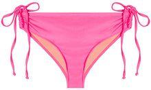 Load image into Gallery viewer, Neon Pink Full Coverage Mid-Rise Scrunch Bottom