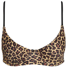 Load image into Gallery viewer, Leopard Underwire Bra Top