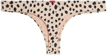 Load image into Gallery viewer, Cheetah Banded Brazilian Thong Bottom