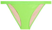 Load image into Gallery viewer, Neon Green Full Coverage Mid-Rise Band Bottom