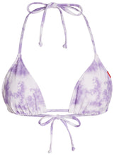 Load image into Gallery viewer, Purple Tie Dye Triangle Top