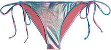 Load image into Gallery viewer, Blue Pink Tie Dye Shimmer Classic Scrunch Bottom