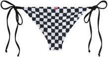 Load image into Gallery viewer, Black & White Checkered Classic Scrunch Bottom