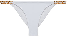 Load image into Gallery viewer, White Classic Bikini On a Chain Bottom