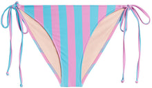 Load image into Gallery viewer, Pink & Blue Stripes Full Coverage Scrunch Bottom
