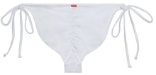 Load image into Gallery viewer, White Full Coverage Scrunch Bottom