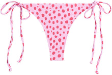 Load image into Gallery viewer, Pink Cheetah Brazilian Thong Bottom