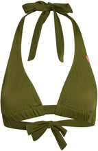 Load image into Gallery viewer, Olive Adjustable Halter Top