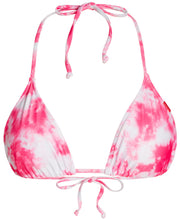 Load image into Gallery viewer, Pink Tie Dye Triangle Top