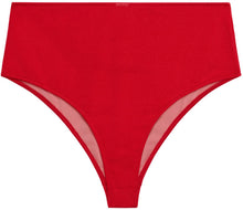 Load image into Gallery viewer, Red High Waist Bikini Bottom