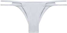 Load image into Gallery viewer, White Double Strap Micro Bikini Bottom