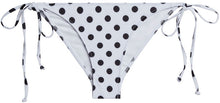 Load image into Gallery viewer, White Polka Dot Classic Scrunch Bottom