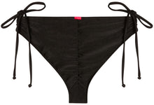 Load image into Gallery viewer, Black Full Coverage Mid-Rise Scrunch Bottom