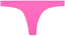 Load image into Gallery viewer, Neon Pink Banded Brazilian Thong Bottom