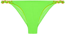Load image into Gallery viewer, Neon Green Classic Bikini On a Chain Bottom