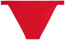 Load image into Gallery viewer, Red Full Coverage Mid-Rise Band Bottom