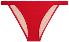 Load image into Gallery viewer, Red Full Coverage Mid-Rise Band Bottom