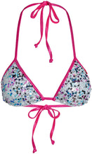 Load image into Gallery viewer, Pink Party Sequin Triangle Top