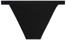 Load image into Gallery viewer, Black Full Coverage Mid-Rise Band Bottom