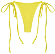 Load image into Gallery viewer, Neon Yellow G-String Thong Bottom