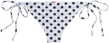 Load image into Gallery viewer, White Polka Dot Classic Scrunch Bottom