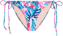 Load image into Gallery viewer, Pink Tropical Indigo Full Coverage Scrunch Bottom